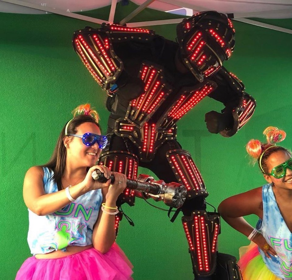 led-robot